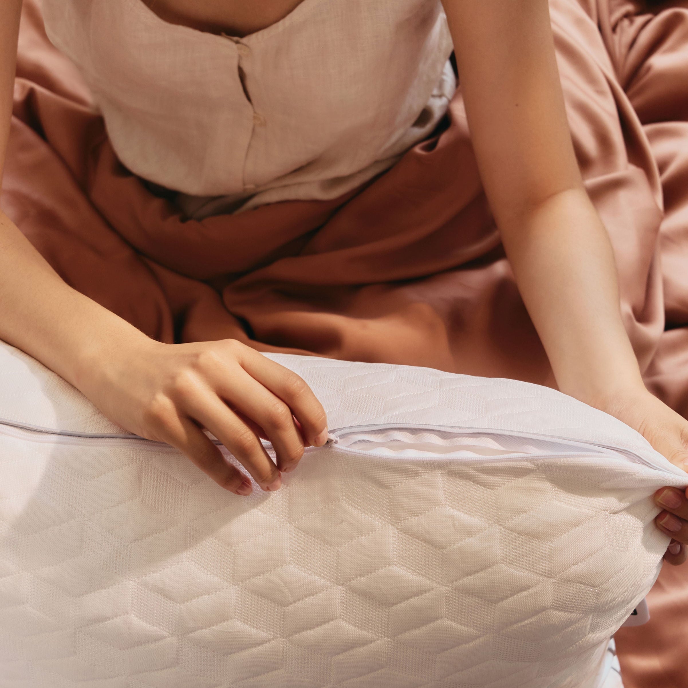 Cooling Adjustable Shredded Memory Foam Pillow DOZ